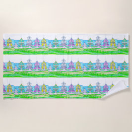 Strandhuis Helder Strandhanddoek Strandlaken