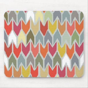 strandhuis ikat chevron muismat