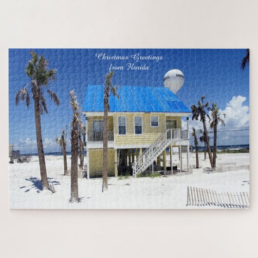 Strandhuis in Florida Legpuzzel (Horizontaal)