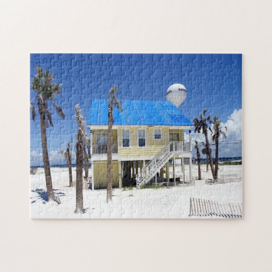 Strandhuis in Florida Legpuzzel (Horizontaal)