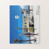 Strandhuis in Florida Legpuzzel (Verticaal)