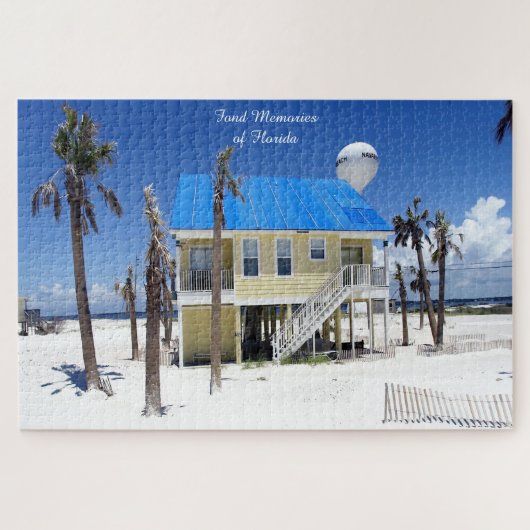 Strandhuis in Florida Legpuzzel (Horizontaal)