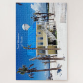 Strandhuis in Florida Legpuzzel (Verticaal)