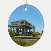 strandhuis keramisch ornament (Links)