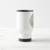 Strandhuis Krab Kust Kuststrook Vintage Reisbeker (Center)