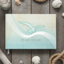 Strandhuis Nautilus Meeuw Aqua Blauwe ID623
