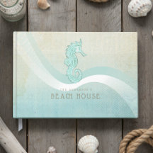 Strandhuis Nautilus Zeepaard Aqua Blauwe ID623