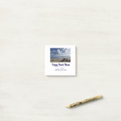 Strandhuis opgericht jaar foto breedtegraad lengte post-it® notes (Op bureau)