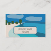Strandhuis Resort Visitekaartje (Voorkant)