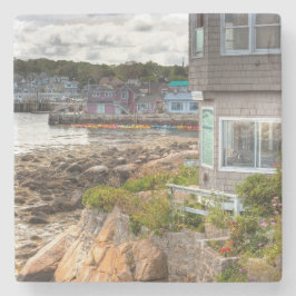  strandhuis stenen onderzetter