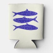 Strandhuis vis koelbox blikjeskoeler (Voorkant)