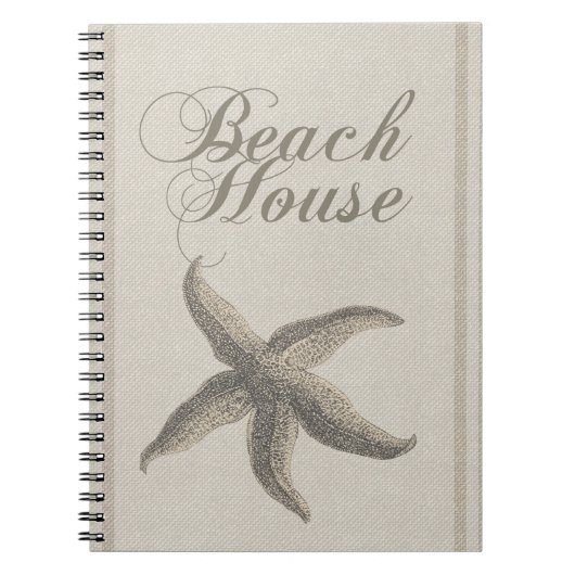 Strandhuis Zeester Kust Notitieboek (Voorkant)