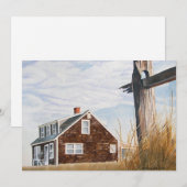 Strandhuis Zonsopgang Kaart (Voorkant / Achterkant)