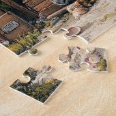Strandhuisje Schelpen Winkel Beachcomber Kust Cott Legpuzzel (Zijkant)
