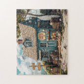 Strandhuisje Schelpen Winkel Beachcomber Kust Cott Legpuzzel (Verticaal)
