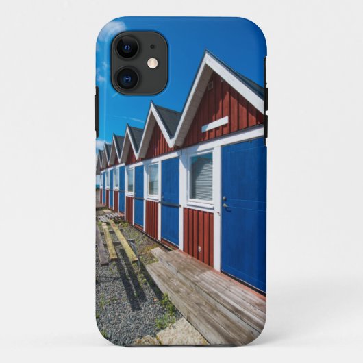 Strandhuisjes 3 Case-Mate iPhone case (Achterkant)