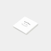 Strandhuisjes. Datum jaar aangepaste coördinaten t Post-it® Notes (Schuin)