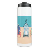 Strandhuizen Thermosbeker (Voorkant)