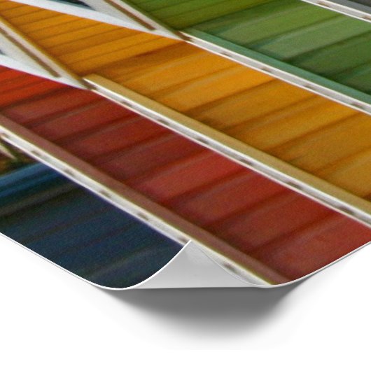 Strandhut 2 poster (Hoek)