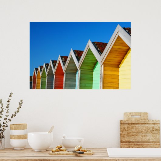 Strandhut 2 poster (Keuken)