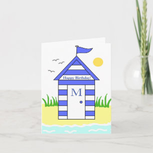 Strandhut Blauwe Kaart