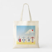 Strandhutten Boodschappentas Tote Bag (Achterkant)