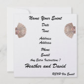 Strandhuwelijk Kaart (Achterkant)