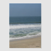Strandhuwelijk/Strandfeest Vellum Uitnodigingen (Voorkant)