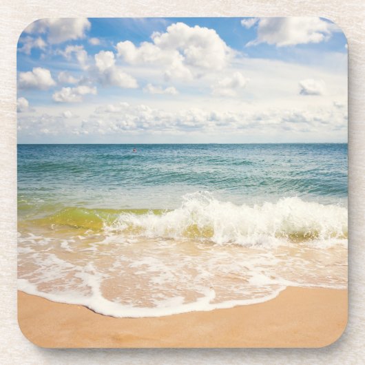 Strandimpression Hörnum 02 Bier Onderzetter (Voorkant)