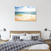 Strandimpression Hörnum 02 Canvas Afdruk (Insitu (Slaapkamer))