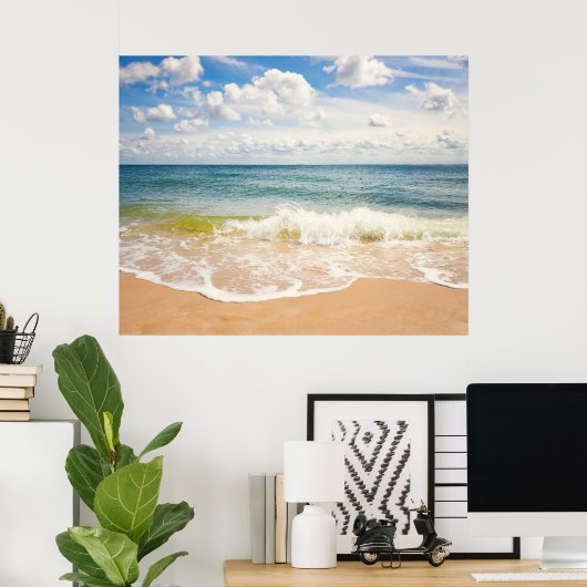 Strandimpression Hörnum 02 Poster (Thuiskantoor)