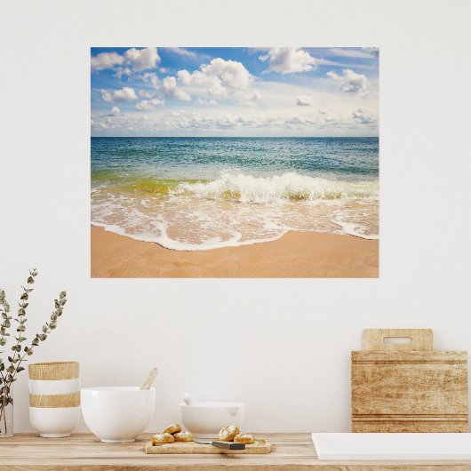 Strandimpression Hörnum 02 Poster (Keuken)