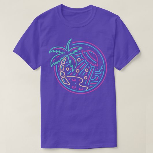 strandinvasie t-shirt (Design voorkant)