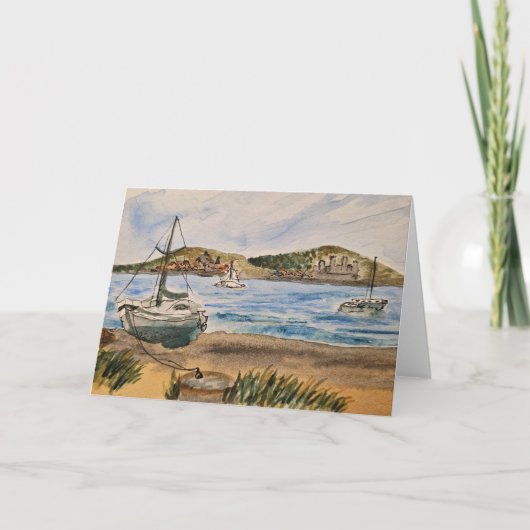 Strandkaart Kaart (Voorkant)
