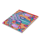 Strandkabouter Krokodil Tegeltje (Zijkant)