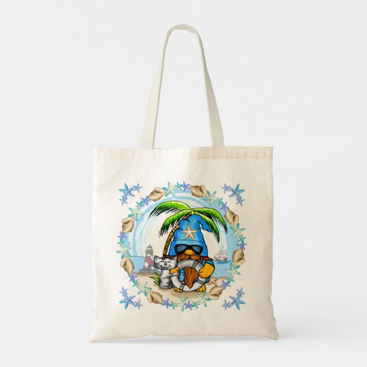 strandkabouter tote bag (Achterkant)