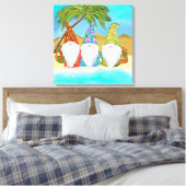 STRANDKABOUTERS CANVAS AFDRUK (Insitu (Slaapkamer))