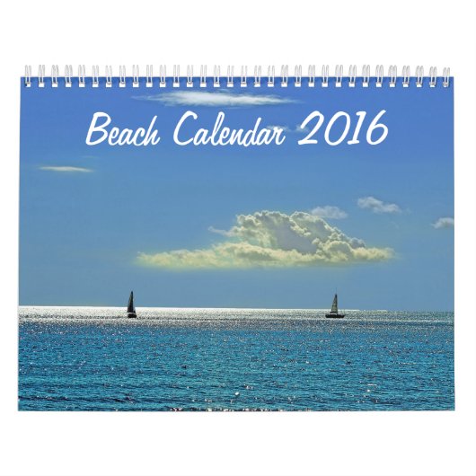 Strandkalender 2016 kalender (Hoes)