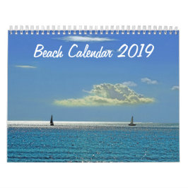 Strandkalender 2019 kalender