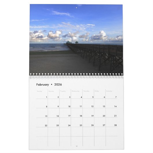 Strandkalender 2019 kalender (Feb 2026)
