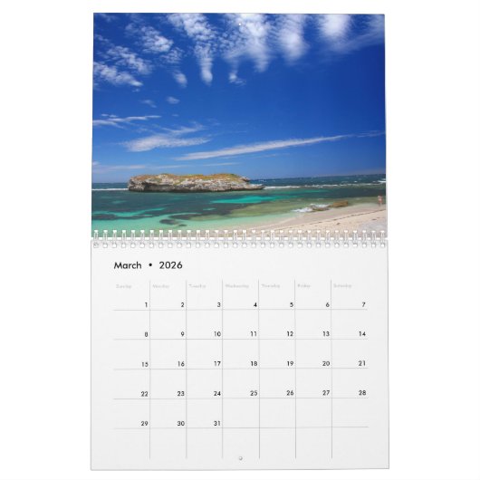 Strandkalender 2019 kalender (Mar 2026)