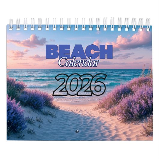 Strandkalender 2026 kalender (Hoes)