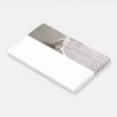 Strandkammen Witte Westie Hond Foto Stationery Post-it® Notes (Schuin)