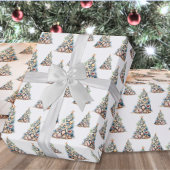 Strandkerstboom Cadeaupapier