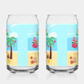 Strandkerstscène Blikvorm Glas (Links)