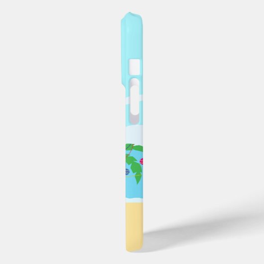 Strandkerstscène Case-Mate iPhone Case (Achterkant / Links)