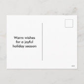 Strandkerstvakantie Joy Sand Dollar Feestdagenkaart (Achterkant)