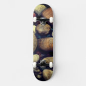 Strandkiezelpatroon Persoonlijk Skateboard (Voorkant)