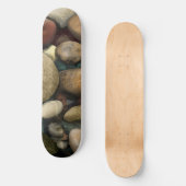 Strandkiezelpatroon Persoonlijk Skateboard (Voorkant)