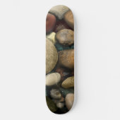 Strandkiezelpatroon Persoonlijk Skateboard (Voorkant)